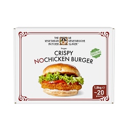 Crispy No Chicken Burger 1.8kg The Vegetarian Butcher - 